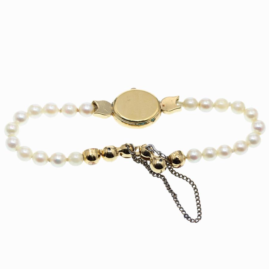 MIKIMOTO ミキモト 1E20-3030 パールウォッチ クォーツ レディース  