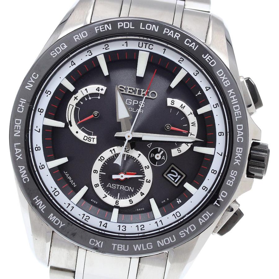 SEIKO セイコー SBXB051/8X53-0AD0-2 アストロン デイデイト ソーラー  