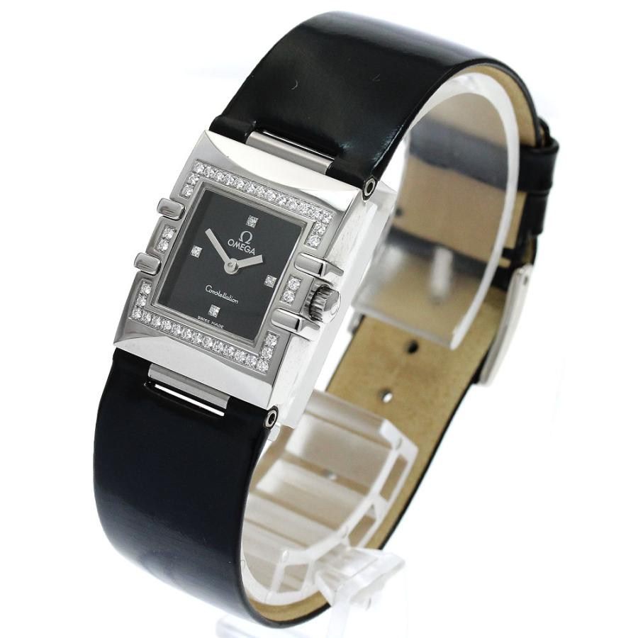 OMEGA オメガ 1835.46.51 コンステレーション クアドラ ダイヤベゼル  