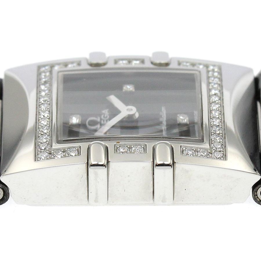 OMEGA オメガ 1835.46.51 コンステレーション クアドラ ダイヤベゼル  