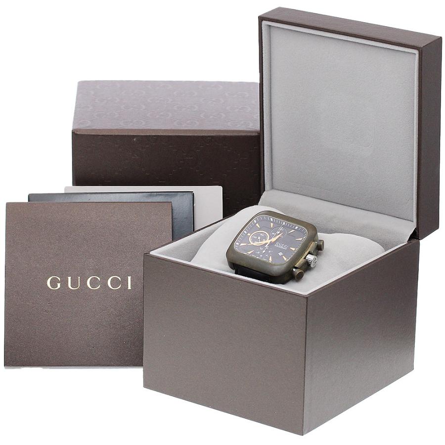 GUCCI（グッチ） GUCCI 131.2/YA131205 クーペ クロノグラフ ブロンズ