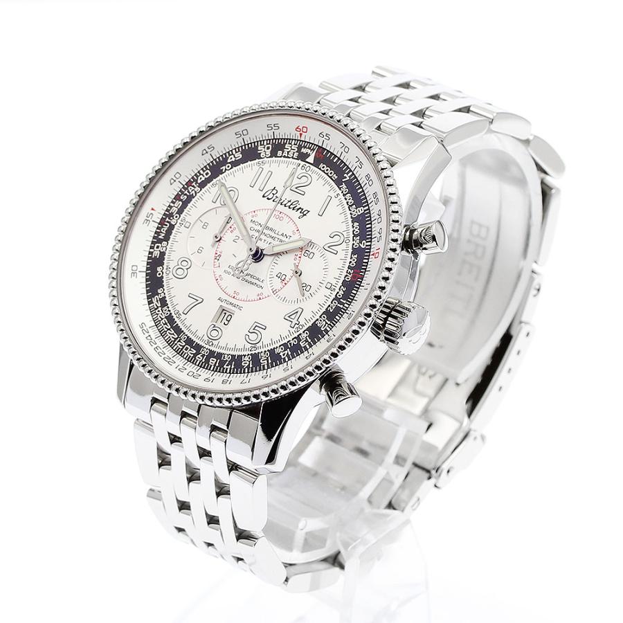 ブライトリング BREITLING A35330 モンブリラン1903 ライト兄弟 クロノグラフ 自動巻き メンズ 良品 保証書付き_905745 ブライトリング（BREITLING） BREITLING A35330 モンブリラン1903