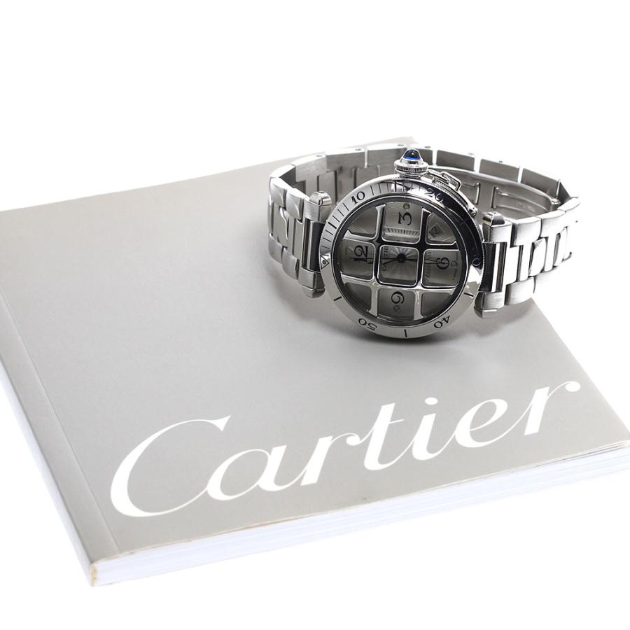 Cartier（カルティエ） CARTIER W31059H3 パシャグリッド デイト 裏