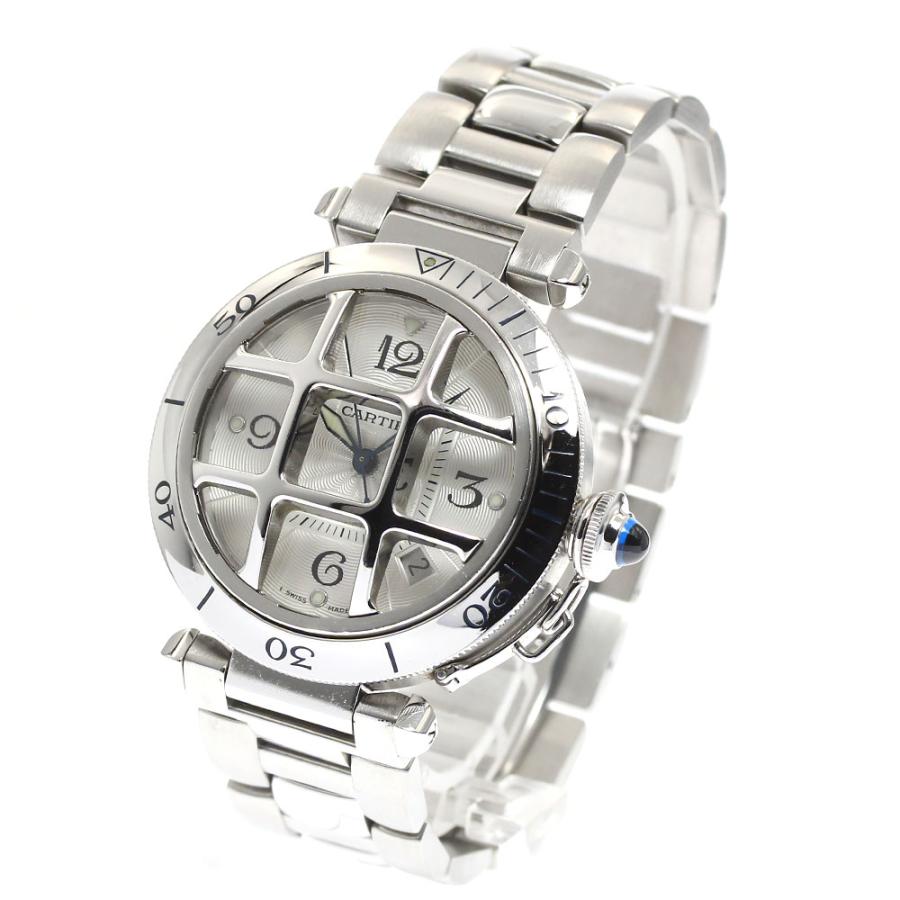 Cartier（カルティエ） CARTIER W31059H3 パシャグリッド デイト 裏