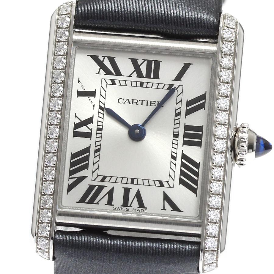 Cartier（カルティエ） CARTIER W4TA0016 タンクマストSM ダイヤベゼル