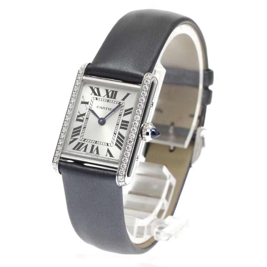 Cartier カルティエ CARTIER W4TA0016 タンクマストSM ダイヤベゼル  