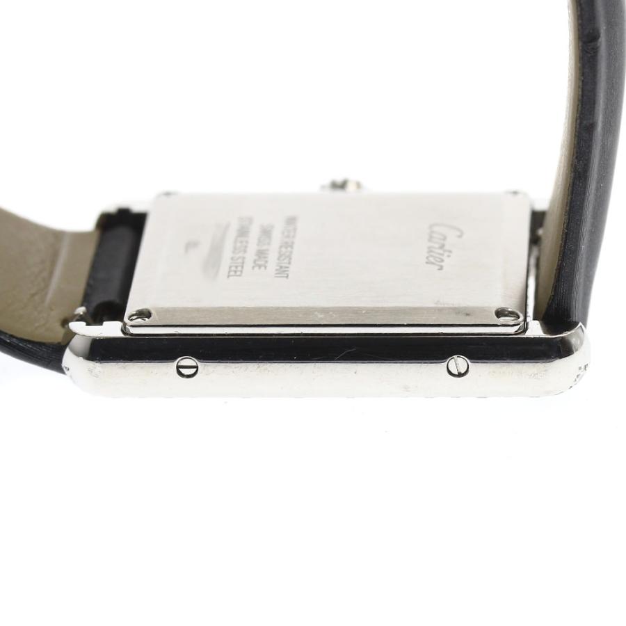 Cartier カルティエ CARTIER W4TA0017 タンクマストLM ダイヤベゼル  