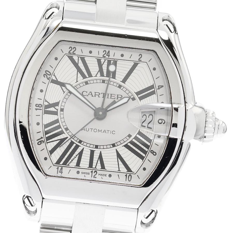 カルティエ CARTIER W62032X6 ロードスター XL GMT 自動巻き メンズ _906387 Cartier（カルティエ） CARTIER W62032X6 ロードスター XL GMT 自動