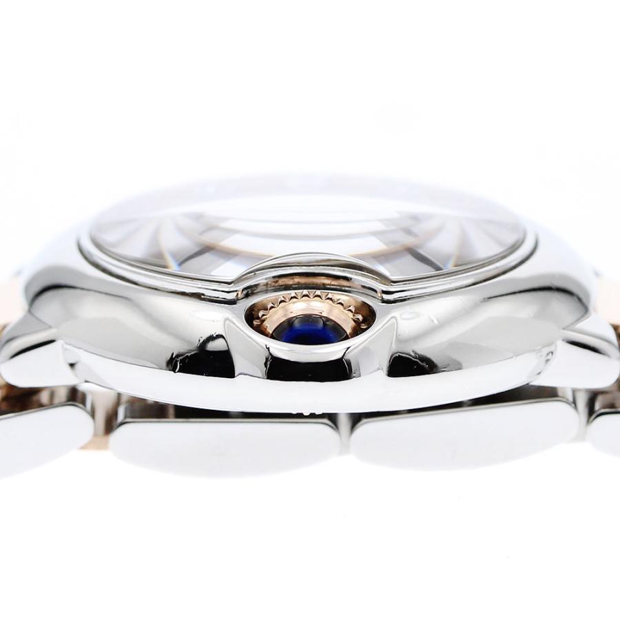 カルティエ CARTIER WE902052 バロンブルーSM K18PGコンビ 11Pダイヤ クォーツ レディース _906390 Cartier（カルティエ） CARTIER WE902052 バロンブルーSM K18PGコンビ