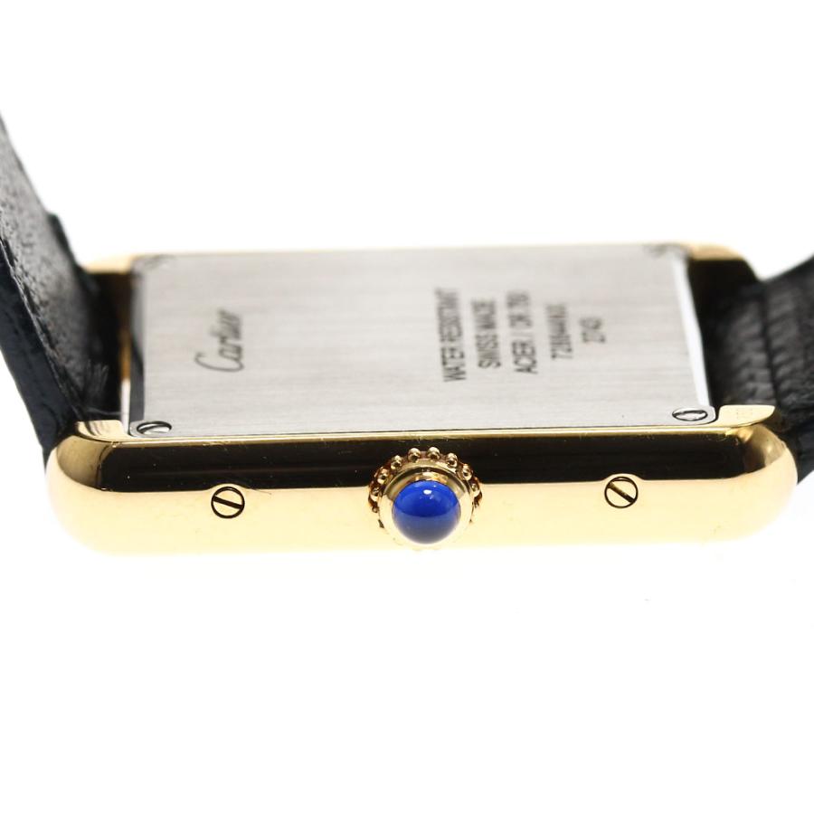 Cartier カルティエ CARTIER W1018755 タンクソロ SM K18YG レディース  