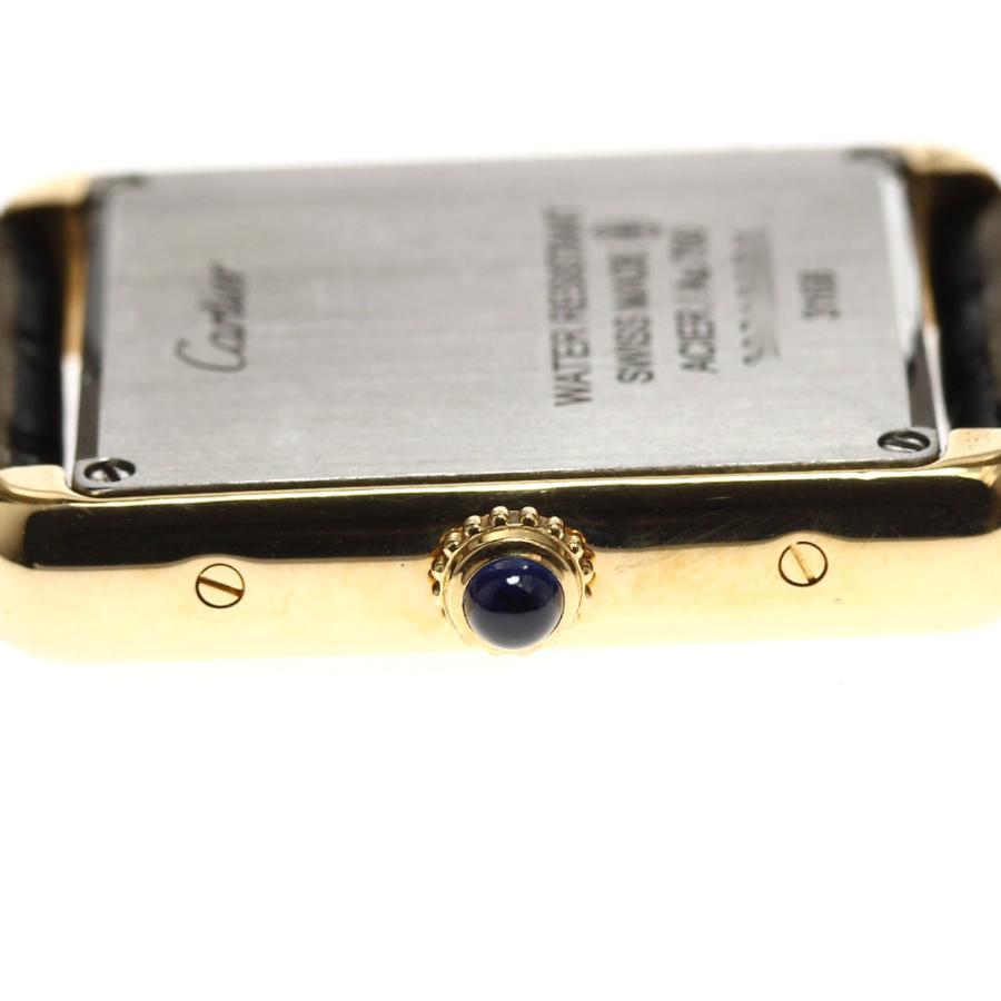Cartier カルティエ CARTIER W5200002 タンクソロ SM K18YG クォーツ  