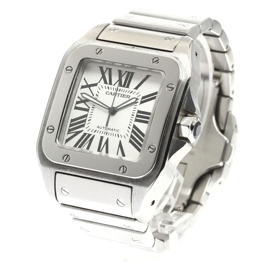 Cartier（カルティエ） CARTIER W200737G サントス100LM 自動巻き