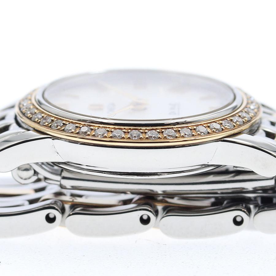 OMEGA オメガ 4375.71 デビル プレステージ ダイヤベゼル クォーツ  