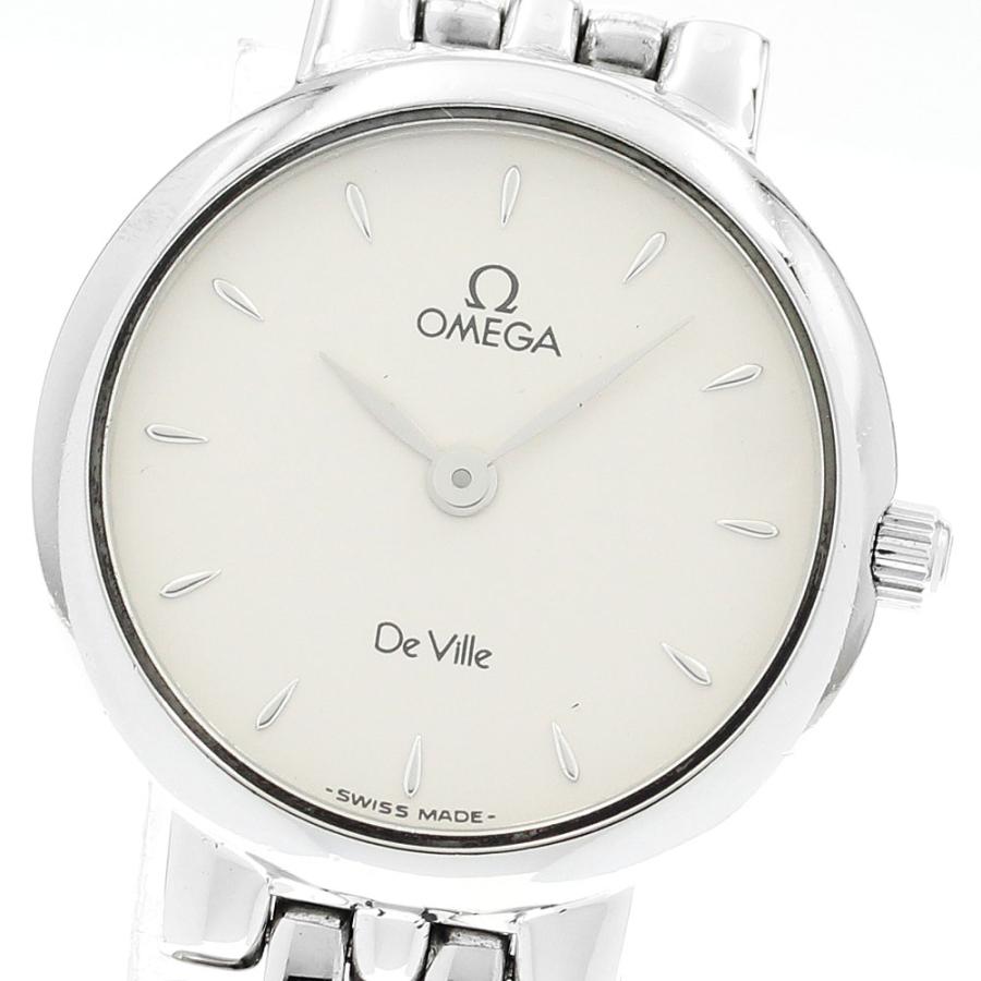 OMEGA オメガ デビル ラウンド クォーツ レディース _906620