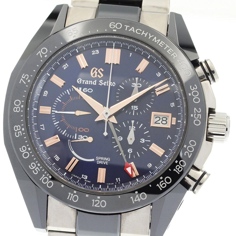セイコー SEIKO SBGC219/9R96-0AD0 グランドセイコー GMT 世界限定500本 スプリングドライブ メンズ OH済み_906904 SEIKO（セイコー） SEIKO SBGC219/9R96-0AD0 グランドセイコー GMT