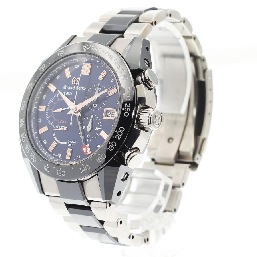セイコー SEIKO SBGC219/9R96-0AD0 グランドセイコー GMT 世界限定500本 スプリングドライブ メンズ OH済み_906904 SEIKO（セイコー） SEIKO SBGC219/9R96-0AD0 グランドセイコー GMT