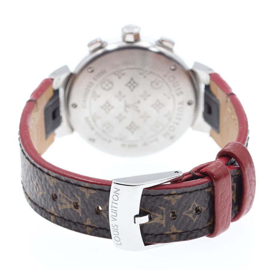 LOUIS VUITTON（ルイ・ヴィトン） LOUIS VUITTON Q1321 タンブール クロノグラフ クォーツ ボーイズ 良品 ...