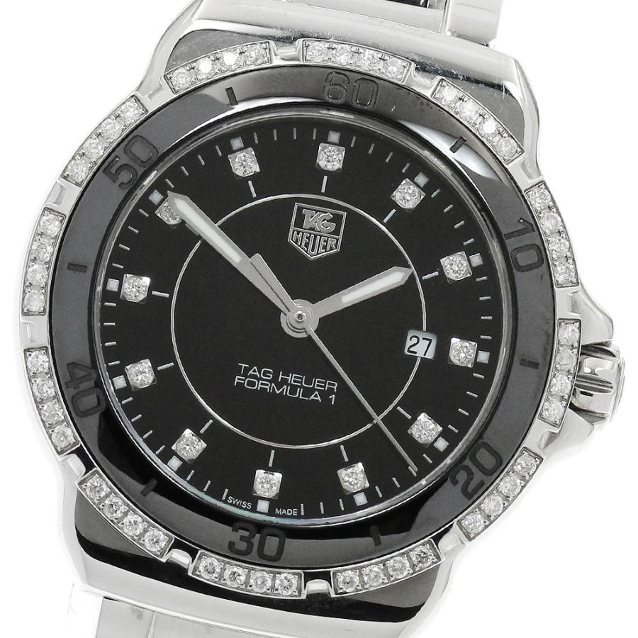 タグホイヤー TAG HEUER WAH1312 フォーミュラー1 12P ダイヤベゼル クォーツ レディース 良品 _907138 TAG Heuer - タグホイヤー TAG HEUER WAH1312 フォーミュラー1 12P