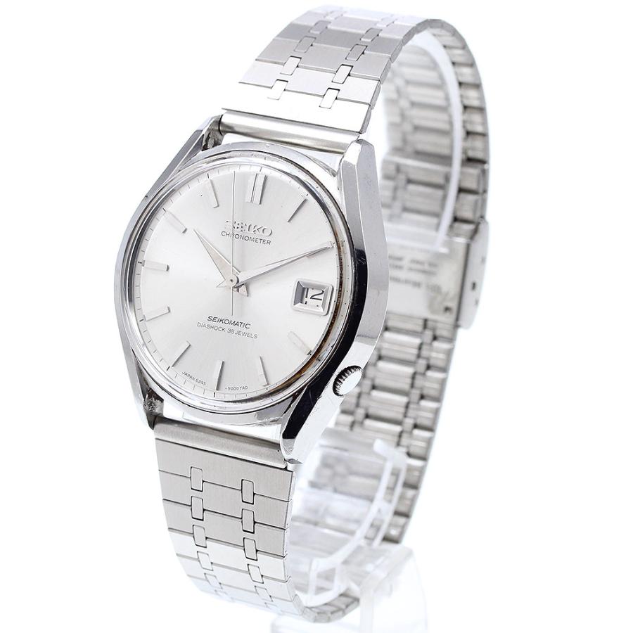 セイコー SEIKO 6245-9000 セイコーマチック クロノメーター デイト Cal.6245A 自動巻き メンズ _907157の画像