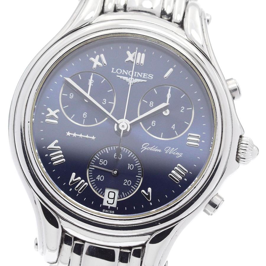 LONGINES ロンジン ゴールデンウィング L3.610.4 腕時計 LONGINES ロンジン L3.610.4 ゴールデンウィング クロノグラフ