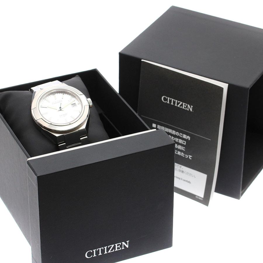 シチズン CITIZEN NA1000-88A/0950-S125707 シリーズ8 デイト 自動巻き メンズ 良品 箱・保証書付き_907267の画像