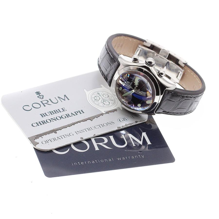 CORUM（コルム） CORUM 196.250.20 バブル デイト クロノグラフ 