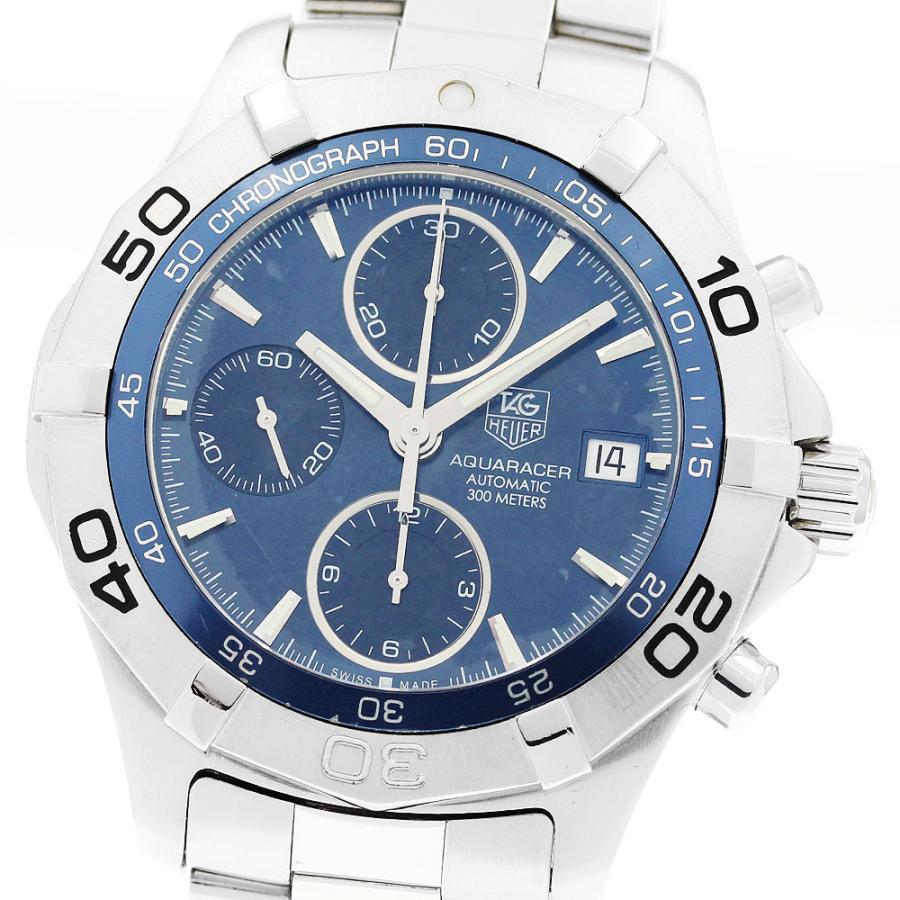 ベルトジャンク タグホイヤー TAG HEUER CAF2112.BA0809 アクアレーサー クロノグラフ 自動巻き メンズ 保証書付き_907602【ev10】 TAG HEUER（タグ・ホイヤー） ベルトジャンク TAG HEUER CAF2112