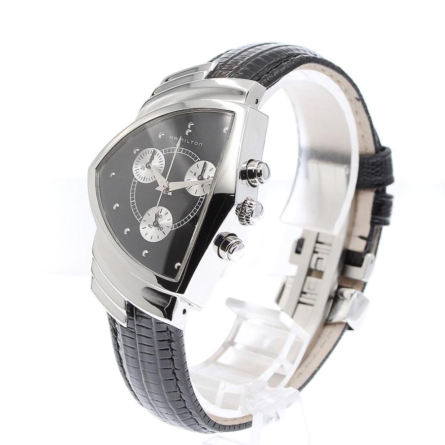 ハミルトン HAMILTON H244121 ベンチュラ デイト クロノグラフ クォーツ メンズ 箱・保証書付き_907641 HAMILTON（ハミルトン） HAMILTON H244121 ベンチュラ デイト クロノ