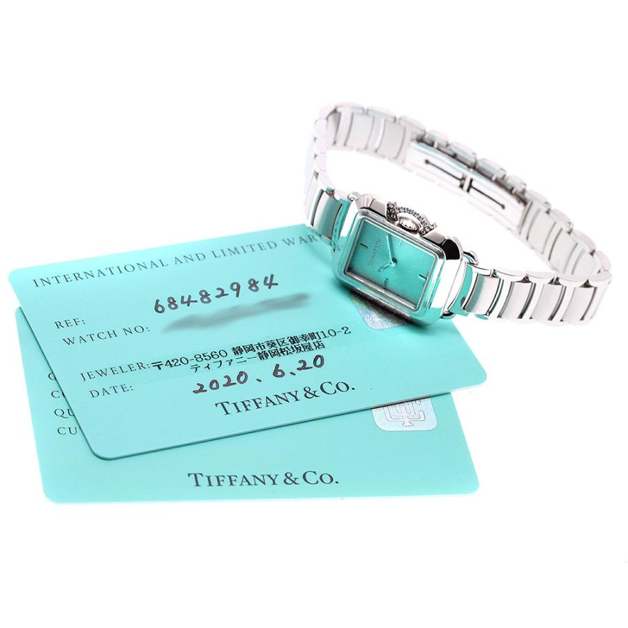 TIFFANY&Co. ティファニー 68482984 レクタングル Tスマイル リューズ  
