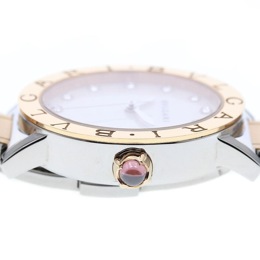 【新品】ブルガリ ブルガリブルガリ PGコンビ･12P BBLP33SG/BBL33WSPG/12 SSxPG 自動巻 BVLGARI（ブルガリ） BVLGARI BBLP33SG ブルガリブルガリ 12Pダイヤ PG