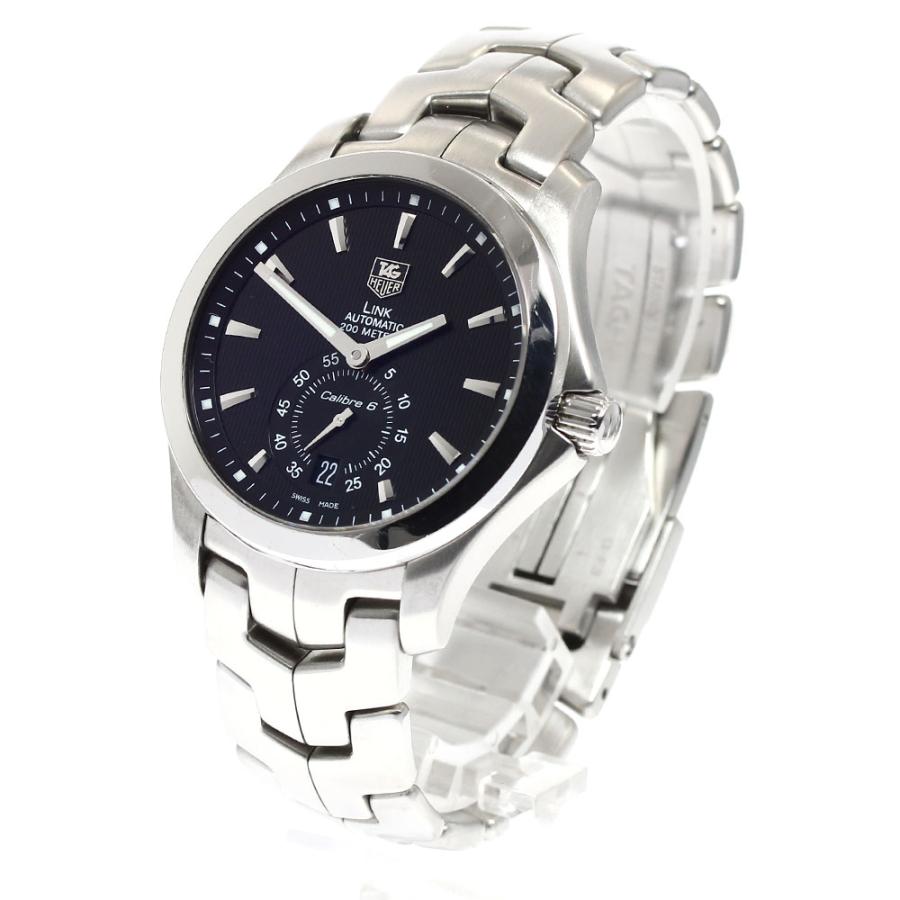 タグホイヤー TAG HEUER WJF211A リンク キャリバー6 デイト 自動巻き メンズ _907820の画像