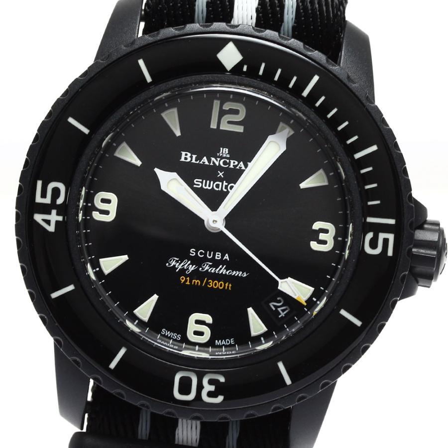 BLANCPAIN（ブランパン） Blancpain SO35B400 スウォッチ × バイオ