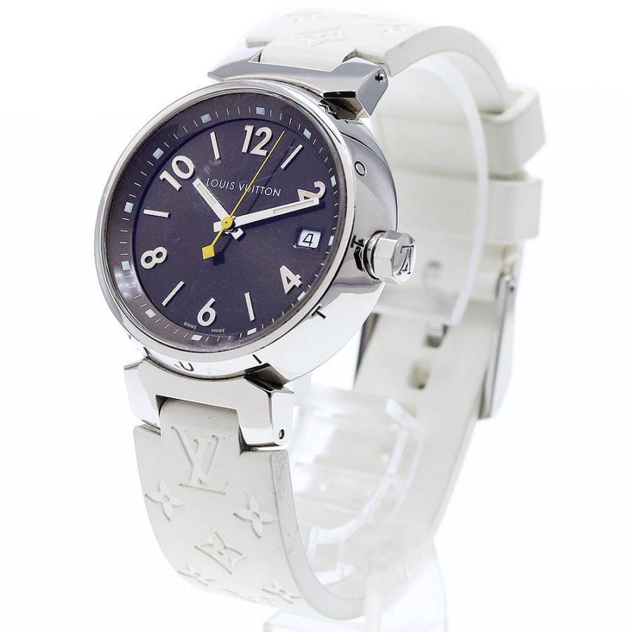 LOUIS VUITTON ルイ・ヴィトン Q1311 タンブール デイト クォーツ  