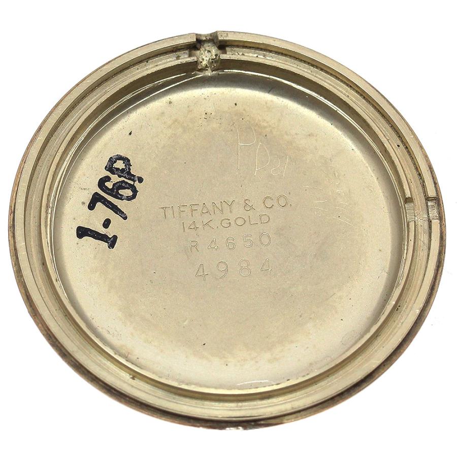 TIFFANY&Co. ティファニー K14YG スモールセコンド cal.1525 手巻き