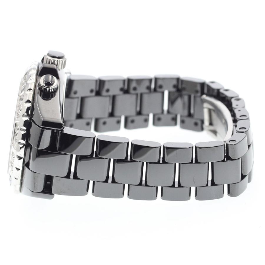 CHANEL（シャネル） CHANEL H1178 J12 ダイヤベゼル ブラック