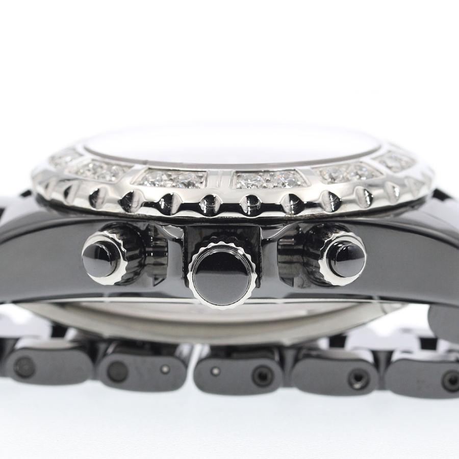CHANEL（シャネル） CHANEL H1178 J12 ダイヤベゼル ブラック