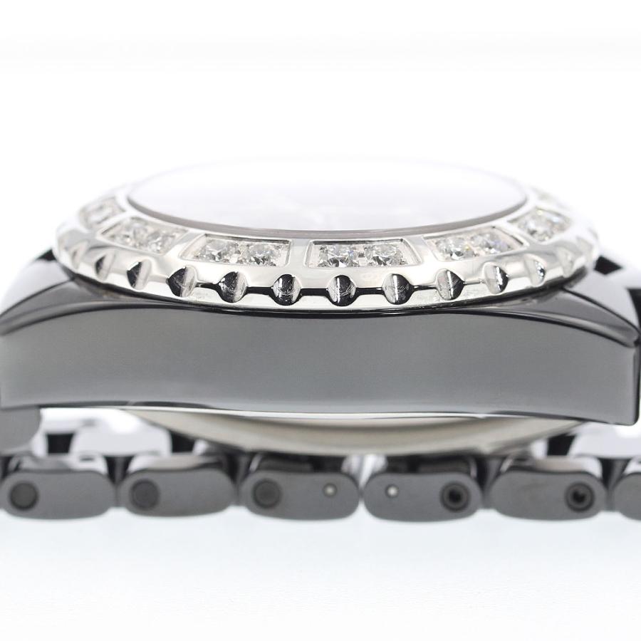 CHANEL（シャネル） CHANEL H1178 J12 ダイヤベゼル ブラック