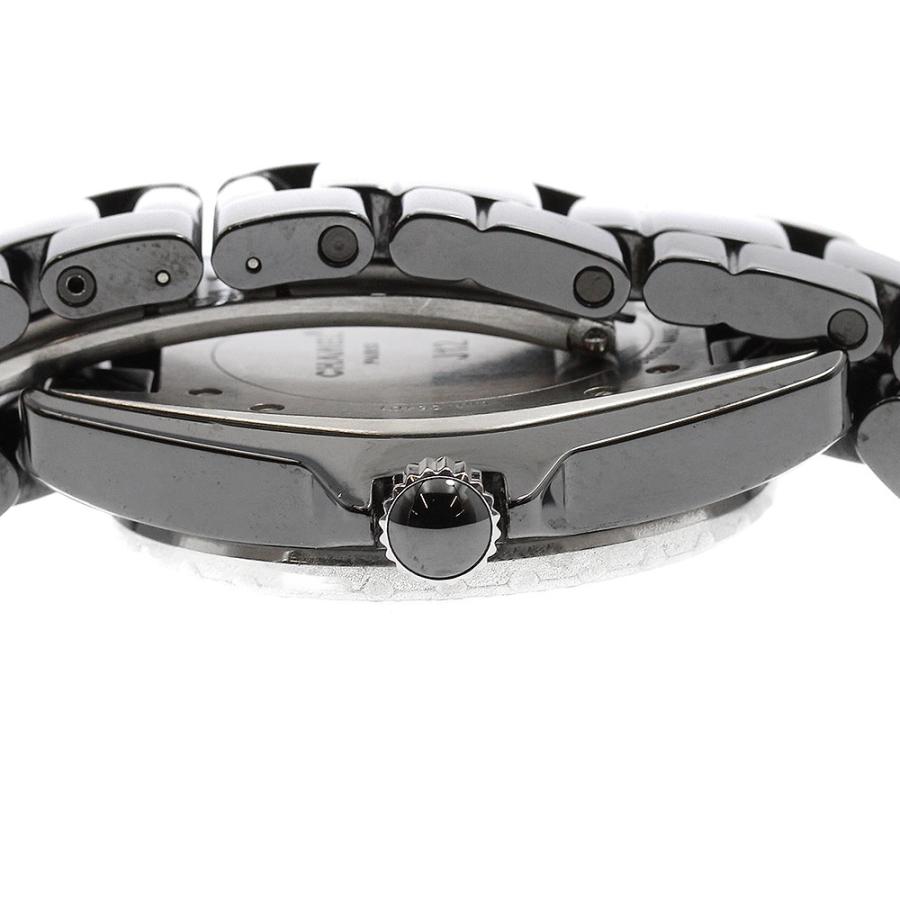 シャネル CHANEL H1757 J12 黒セラミック アフターダイヤベゼル 自動巻き メンズ _908478 CHANEL（シャネル） CHANEL H1757 J12 黒セラミック アフターダイヤ