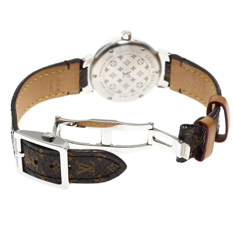 LOUIS VUITTON ルイ・ヴィトン Q1211 タンブール デイト クォーツ  