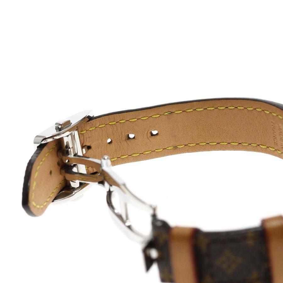 LOUIS VUITTON ルイ・ヴィトン Q1211 タンブール デイト クォーツ  