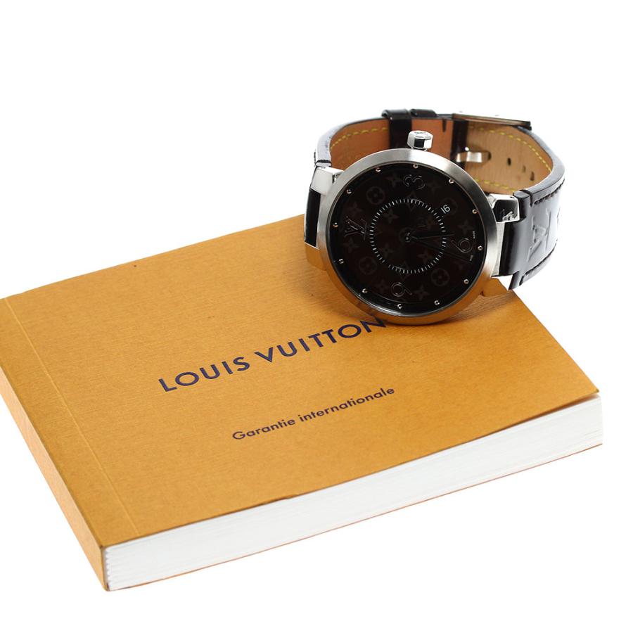 LOUIS VUITTON ベルト訳あり ルイ・ヴィトン QA005 タンブールスリム  