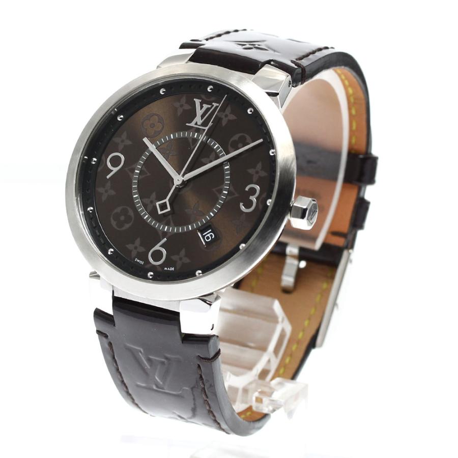 LOUIS VUITTON ベルト訳あり ルイ・ヴィトン QA005 タンブールスリム  