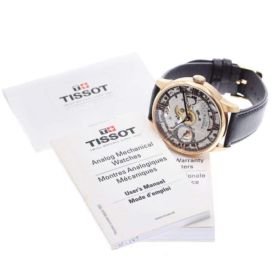 ティソ TISSOT T099405A T-クラシック シュマン・デ・トゥレル 手巻き メンズ 保証書付き_908801の画像