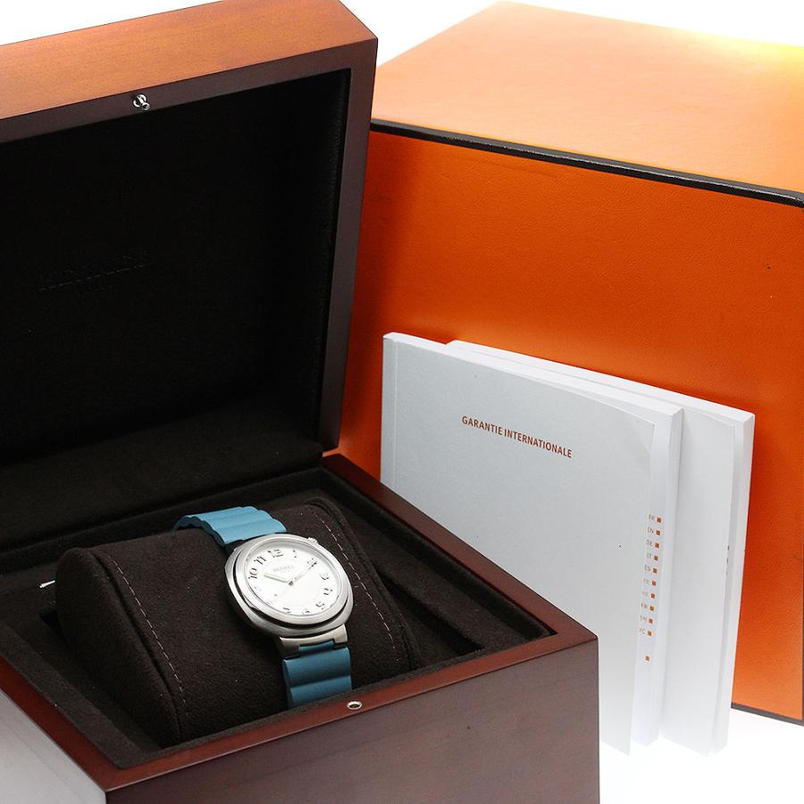エルメス HERMES SD1.510 エルメス カット 自動巻き レディース 美品 箱・保証書付き_908809 HERMES（エルメス） HERMES SD1.510 カット 自動巻き レディース 美品