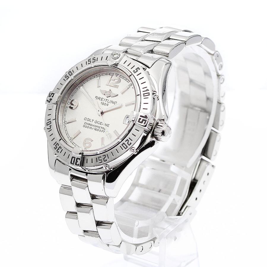 ブライトリング BREITLING A77350 コルトオーシャン デイト クォーツ  