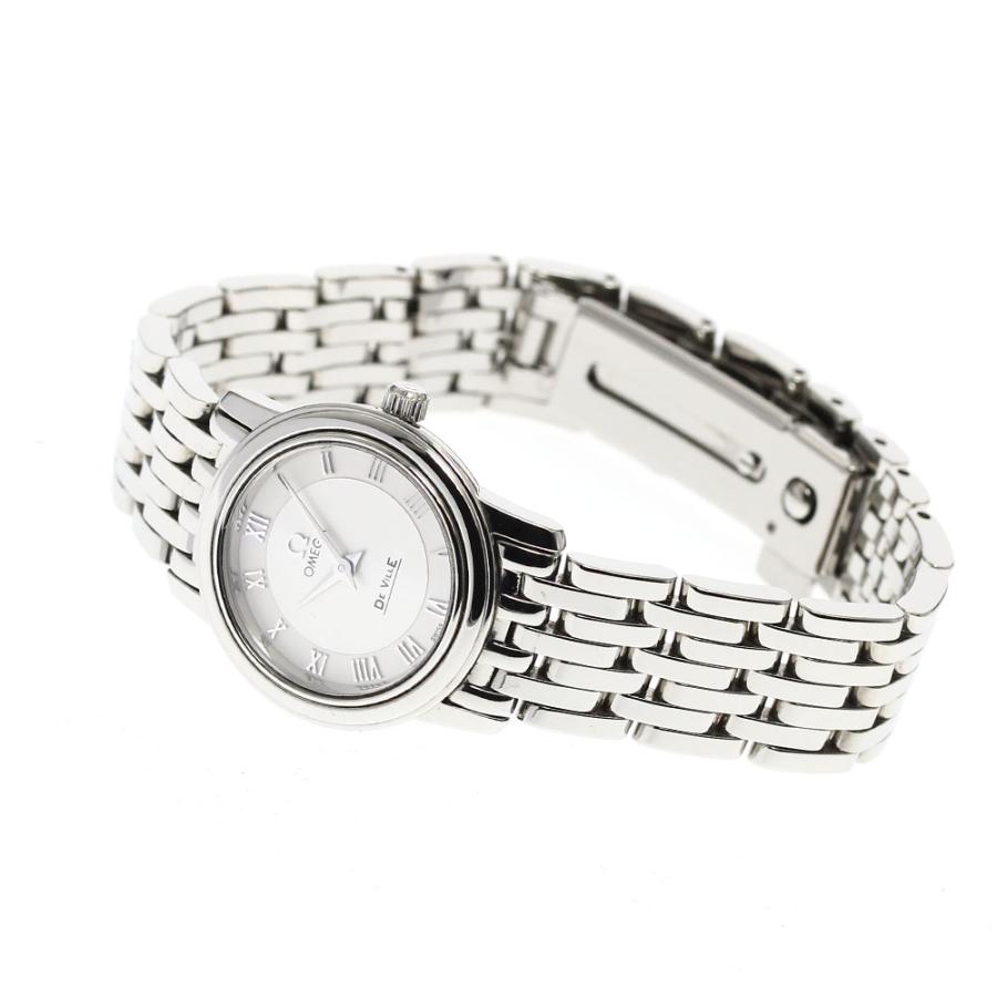 OMEGA オメガ 4570.33 デビル プレステージ クォーツ レディース 良品  