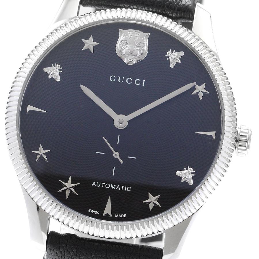 GUCCI グッチ Gタイムレス 126.3 シェリーライン メンズ 現動作品 GUCCI（グッチ） GUCCI 126.3/YA126363 Gタイムレス 自動巻き メンズ