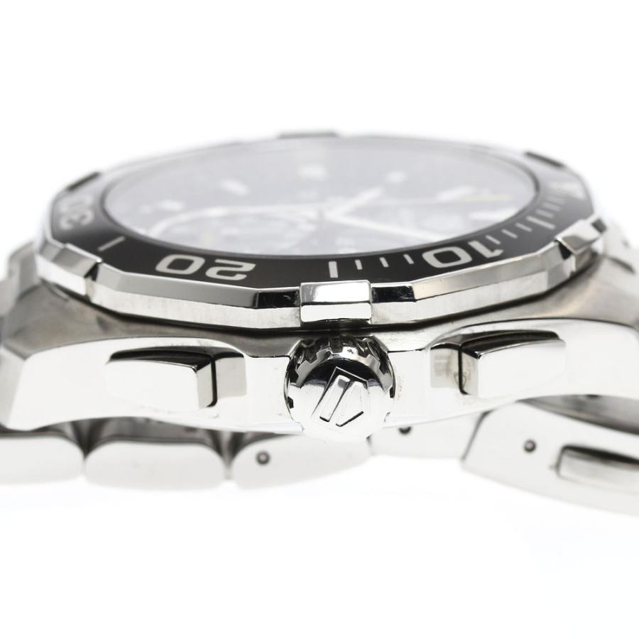 タグホイヤー TAG HEUER CAY111A アクアレーサー デイト クロノグラフ クォーツ メンズ 良品 保証書付き_909126の画像