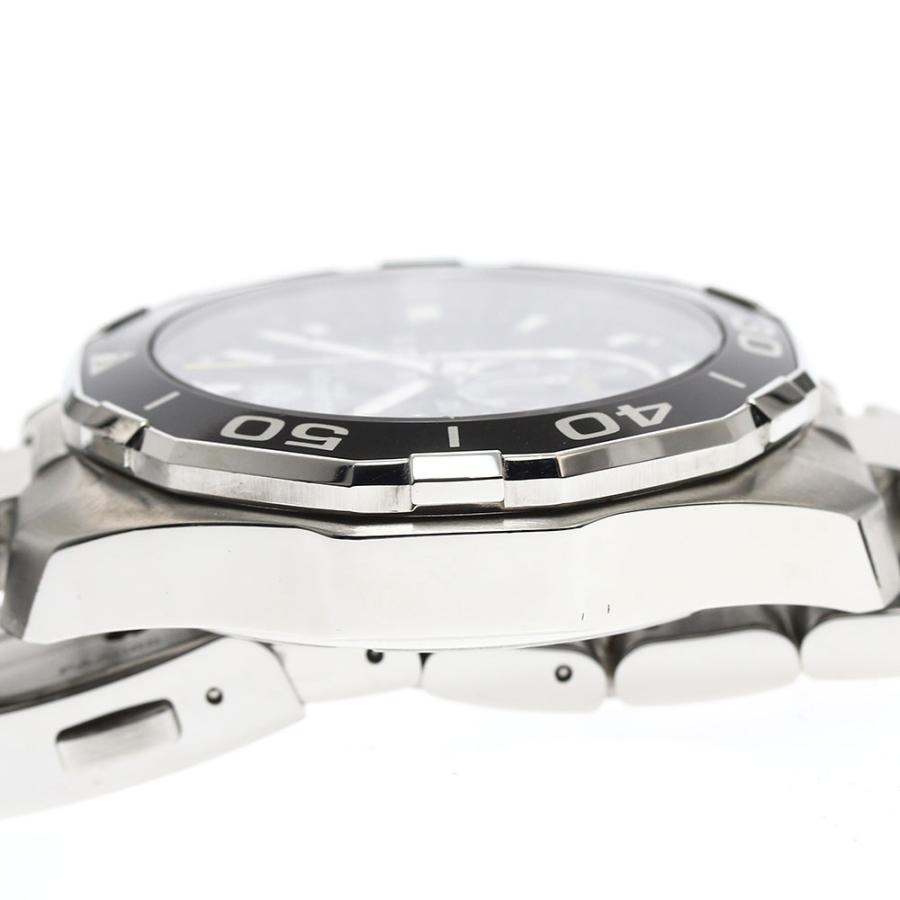タグホイヤー TAG HEUER CAY111A アクアレーサー デイト クロノグラフ クォーツ メンズ 良品 保証書付き_909126の画像