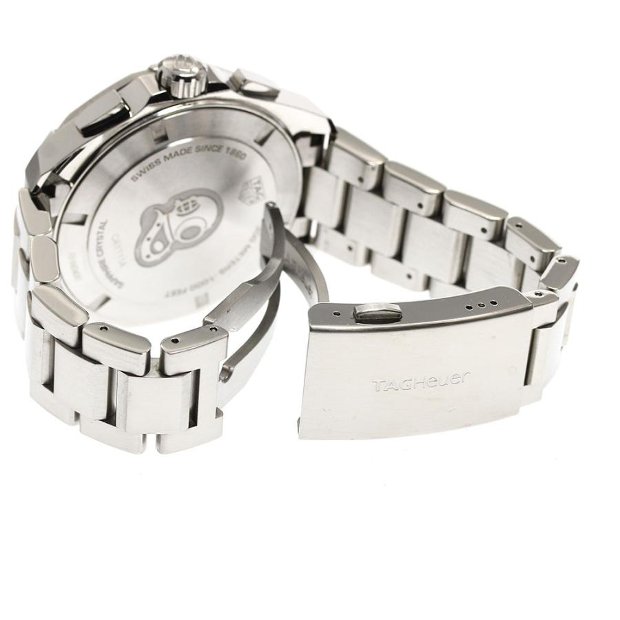 タグホイヤー TAG HEUER CAY111A アクアレーサー デイト クロノグラフ クォーツ メンズ 良品 保証書付き_909126の画像